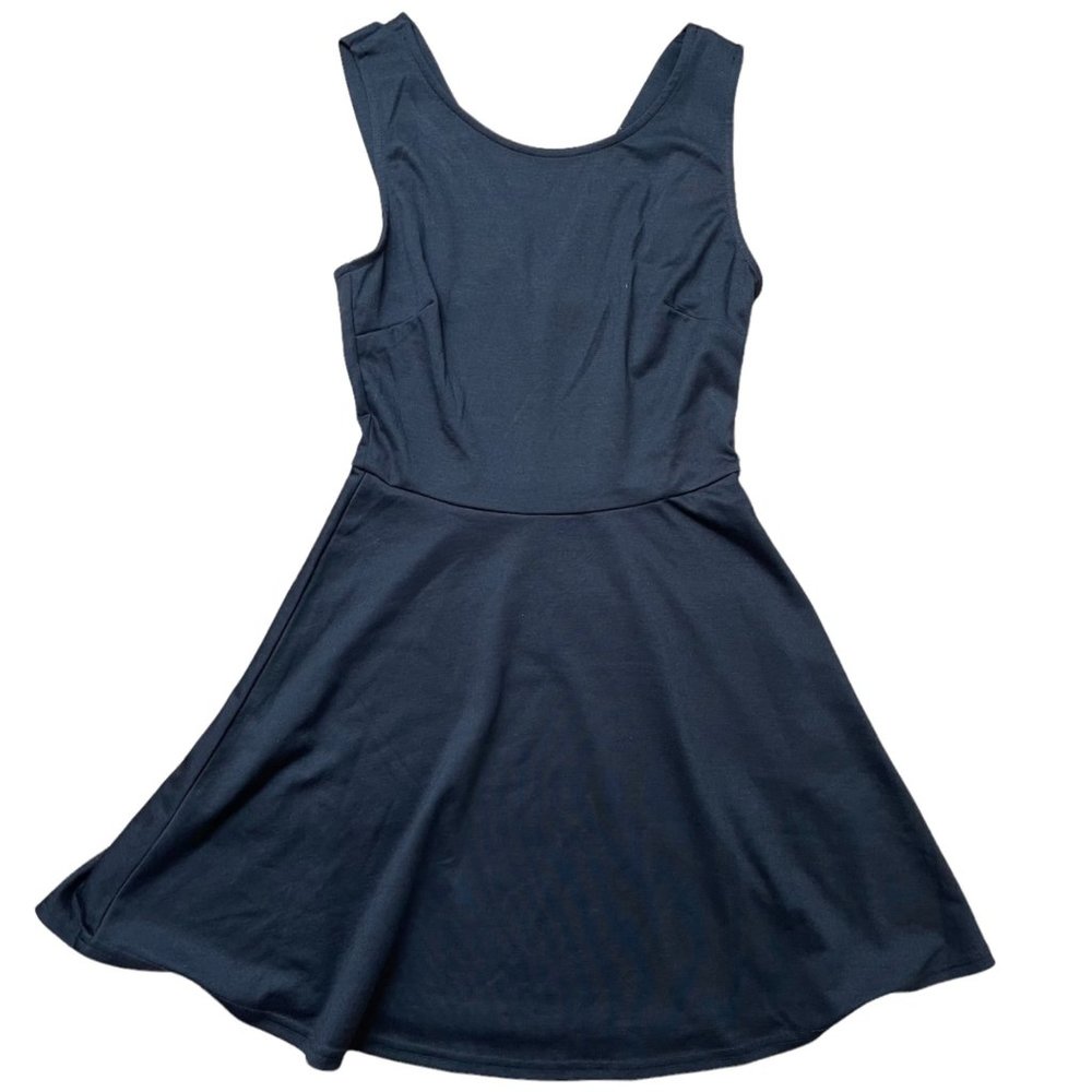 FB Sister Womens Dress Small S Black Fit & Flare Mini Sleeveless - Picture 2 of 10